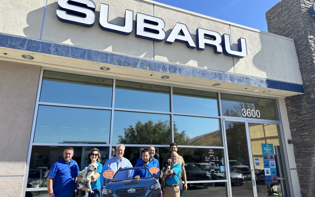 Free Adoptions in October Through Partnership with Livermore Subaru